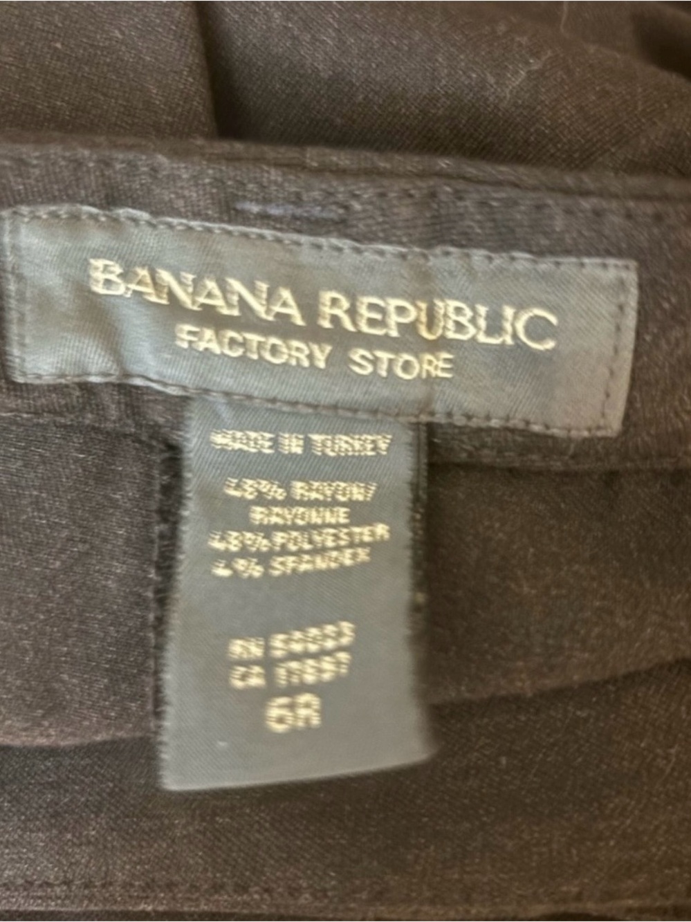 Banana Republic Factory Store 6 R - Picture 4 of 5